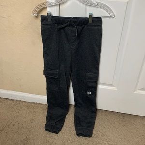 Heather gray jogger sweatpants